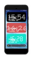 BIGH Widget - Photo And Clock الملصق