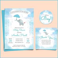 Baby Shower Card Maker imagem de tela 2