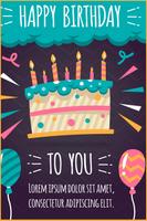 Birthday Card скриншот 1