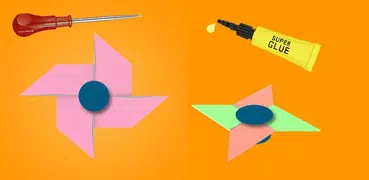 How to Make Fidget Spinners - Paper folding