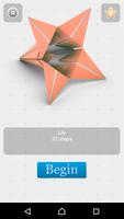 Origami Flower Instructions 3D скриншот 1