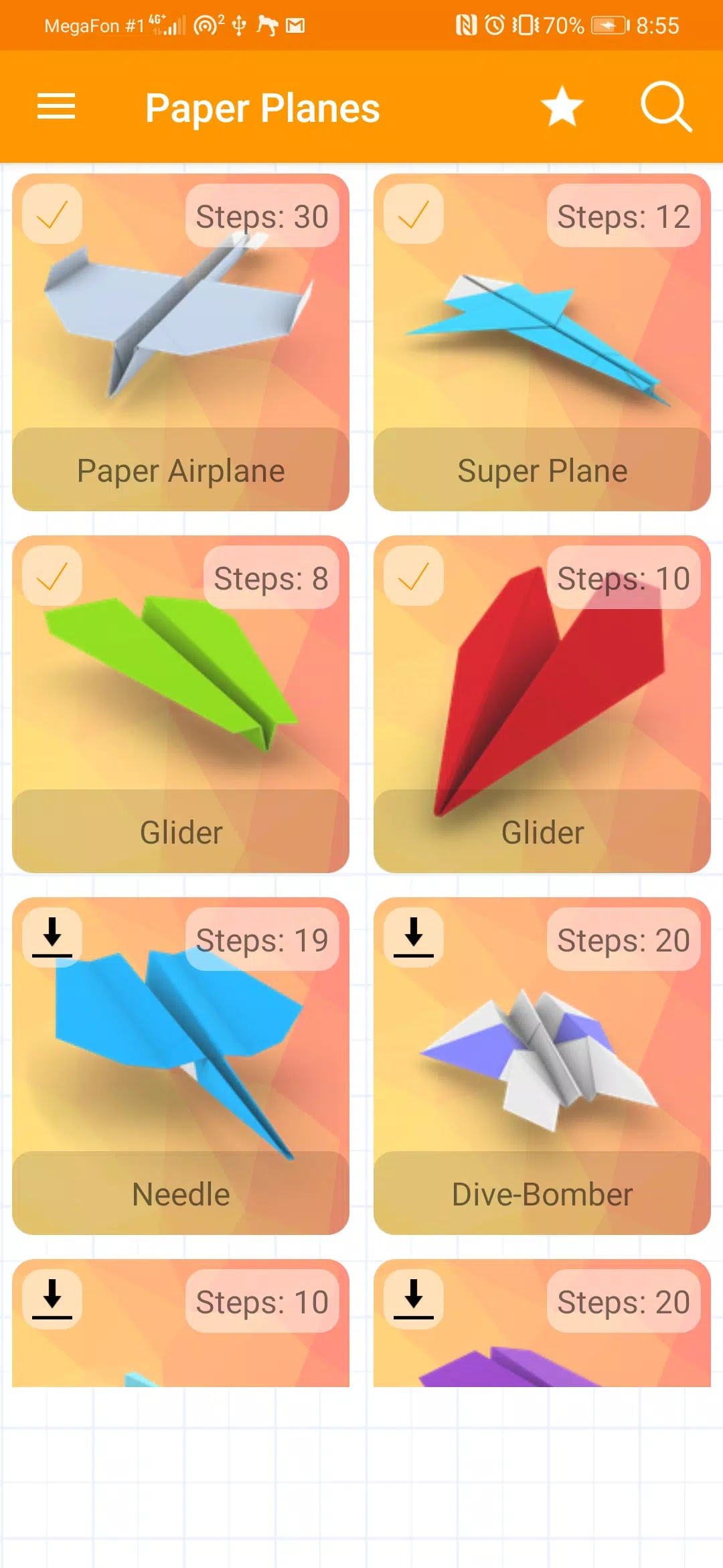 Android İndirme için Kağıt Uçaklar - 3D Animasyonlu APK