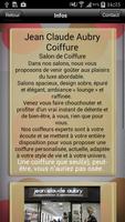 Jean Claude Aubry Coiffure اسکرین شاٹ 1