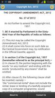 COPYRIGHT ACT, 2012 captura de pantalla 2