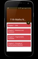 11th Class Maths Solution CBSE poster