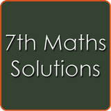 7th Class Maths Solutions CBSE آئیکن