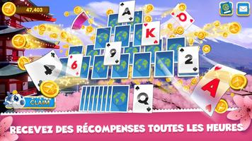 Destination Solitaire - Des jeu de cartes amusant capture d'écran 2