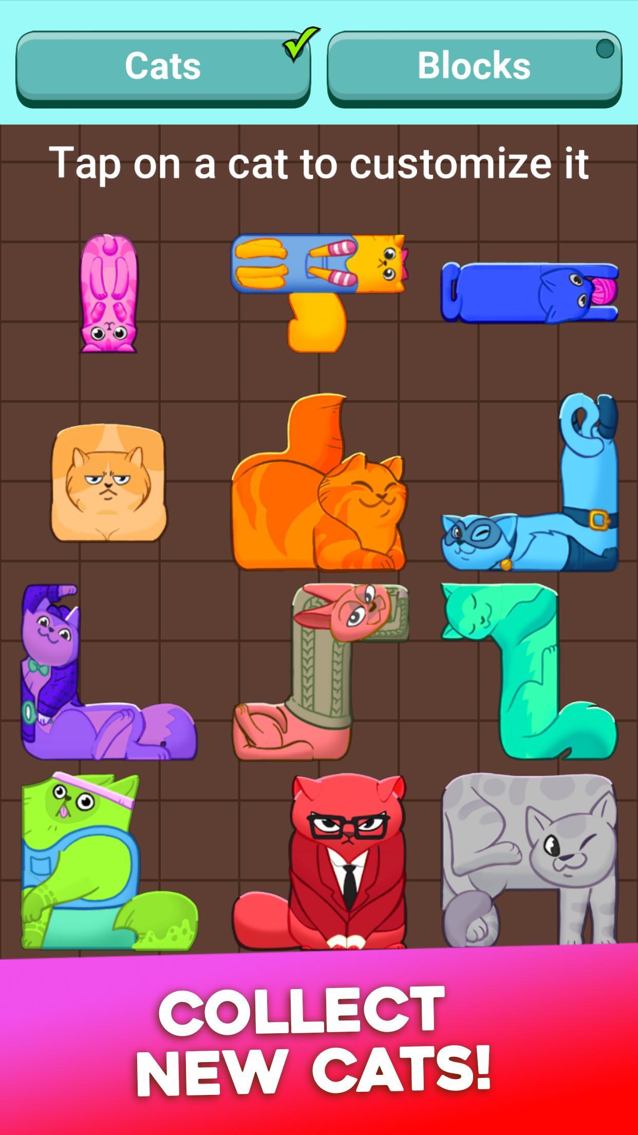 Block cat puzzle. Puzzle Cats игра. Игра пазлы из кошек. Puzzle Cats играть. Головоломка "кошка".