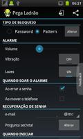 Pega Ladrão Alarma Antirrobo captura de pantalla 1