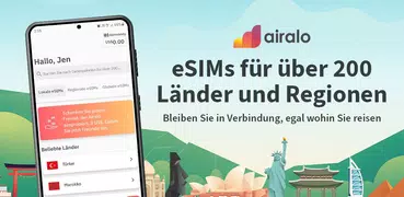 Airalo: eSIM-Reisen & Internet