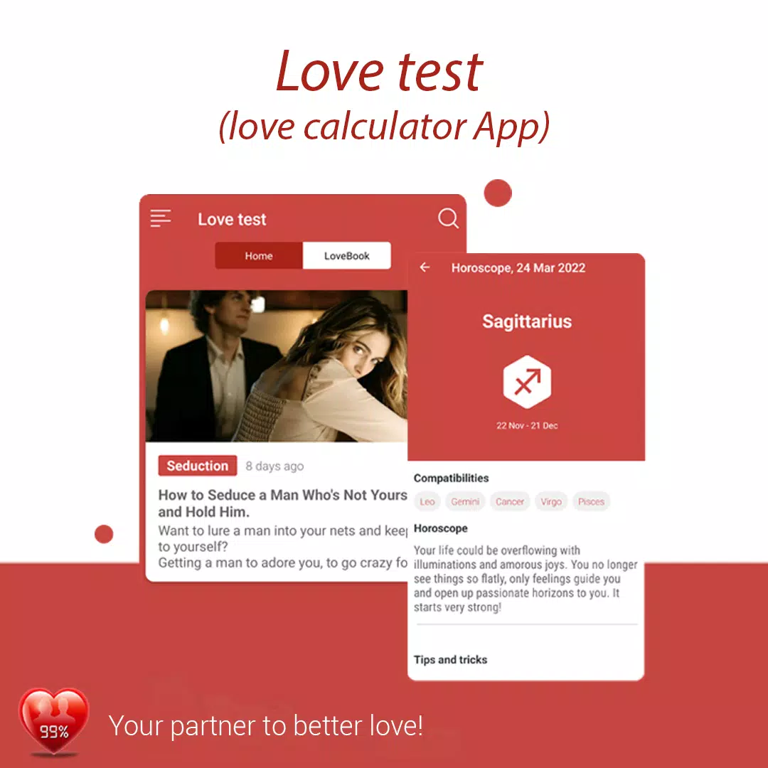 Test d'amore - di relazione APK per Android Download
