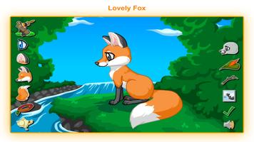 Lovely Fox : Dress Up Game โปสเตอร์
