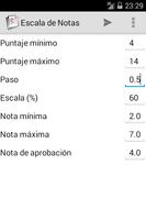 Escala de Notas capture d'écran 2