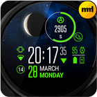 Watch Face Asymmetry Lite icône