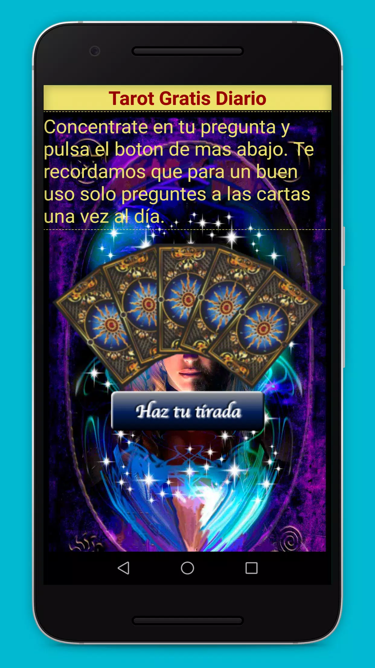 Download do APK de Lectura de Cartas Tarot Gratis Online en Español para  Android