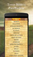 Temas Bíblicos para predicar screenshot 1