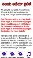 Telugu Audio Bible gönderen