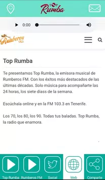 Descarga de APK de Top Rumba - Rumberos FM. Radio en Tenerife para Android
