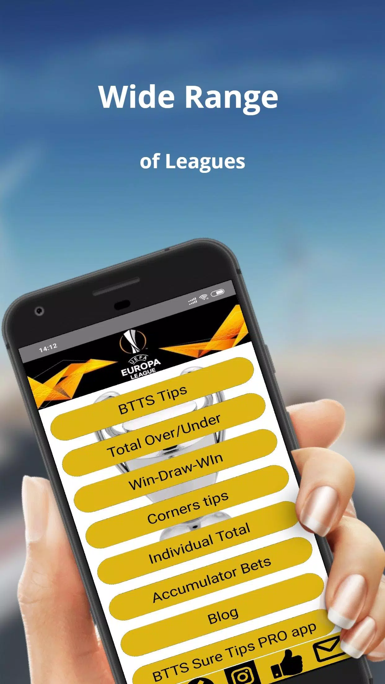 BTTS - Your Own Accumulator Bet Constructor (tips) APK for Android Download