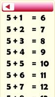 Addition tables capture d'écran 1