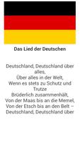 Das Deutschlandlied Plakat