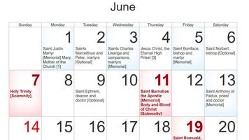 Church Calendar 2025 screenshot 3