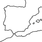 Mapa de provincias de España ikon