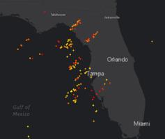 Global Lightning Strikes Map imagem de tela 2