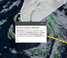 Pacific Hurricane Tracker تصوير الشاشة 3