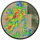 HD Weather Doppler Radar ไอคอน