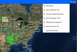 HD Weather Doppler Radar اسکرین شاٹ 1