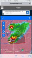 Tornado Tracker Weather Radar скриншот 3