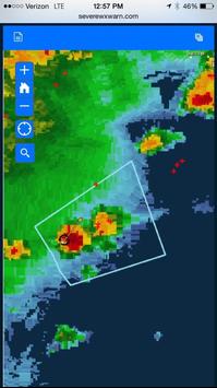 Tornado Tracker Weather Radar 截图 5
