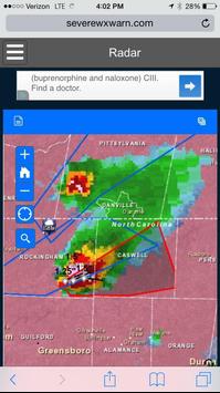 Tornado Tracker Weather Radar 截图 8