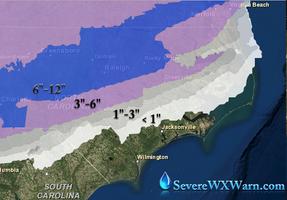 Snowfall Forecast capture d'écran 3