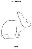 How to Draw Rabbits capture d'écran 3