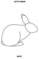 How to Draw Rabbits capture d'écran 2