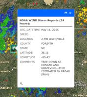 Storm Tracker Weather Radar ảnh chụp màn hình 1