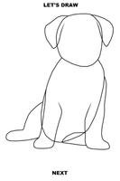 How to Draw Dogs capture d'écran 2