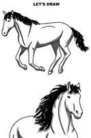 How to Draw Horses-poster