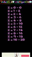 1 Schermata Tablas de Multiplicar