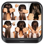 Simple hairstyles. آئیکن