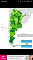 Argentina flag map 스크린샷 1