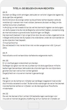 Belgische Grondwet screenshot 2