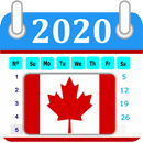 Canadá Calendar 2020 - Holidays Free APK