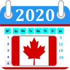 Canadá Calendar 2020 आइकन