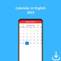 calendar in english 2023 ภาพหน้าจอ 2