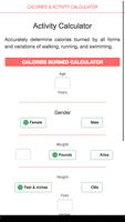 Calories Burned Calculator Affiche