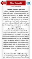 Chat Canada ảnh chụp màn hình 3