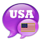 Chat USA 圖標